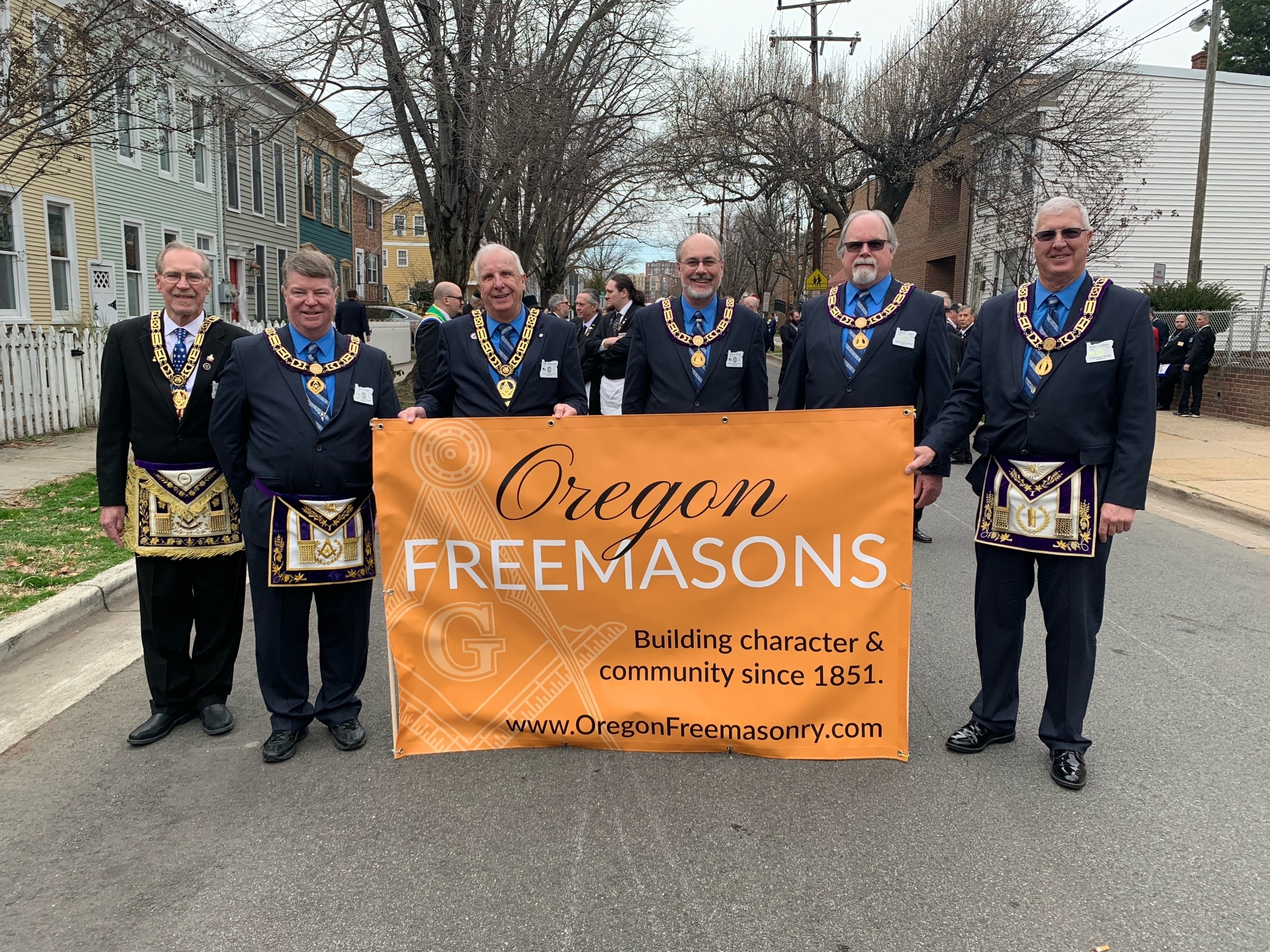 2023 Conference of Grand Masters and George Washington Masonic National Memorial Centennial MCSA of Oregon in Parade