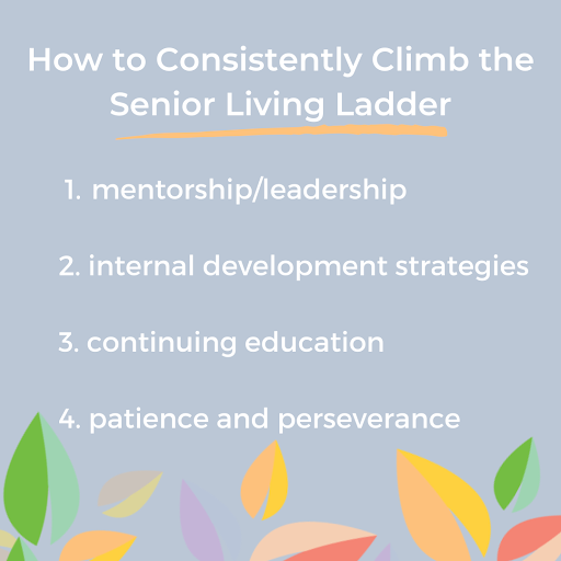 Climbing the corporate ladder in senior living and care to a management position is a natural flow, especially in environments like Masonic homes and communities.